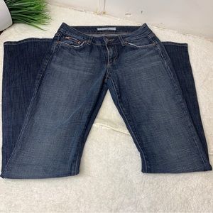 Joe's Jeans Womens Honey Bootcut Jeans Blue Size 27 Low Rise Y2K Dark Wash Denim